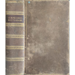 LEMPRIERES DICTIONARY - Bibliotheca Classica: or A Classical...