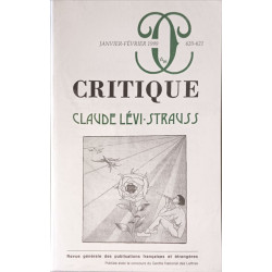 Critique 620-621 : claude levy-strauss (Revue Critiq)