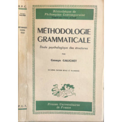 Méthodologie grammaticale