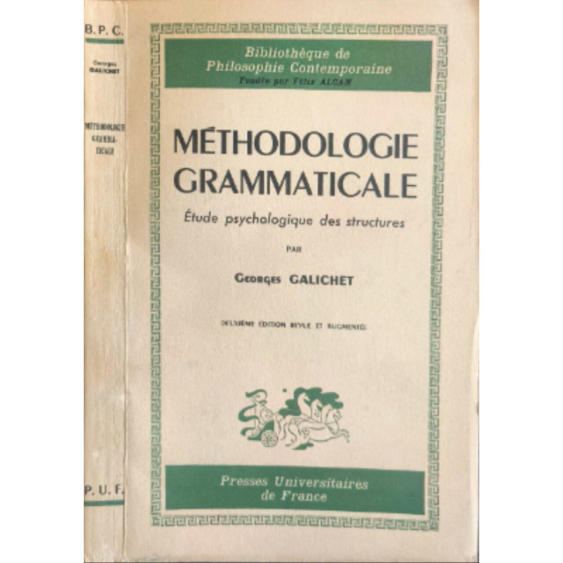 Méthodologie grammaticale