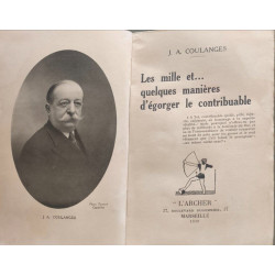 Les mille et... quelques manières d'égorger le contribuable