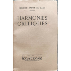 Harmonies critiques ( exemplaire non justifié)