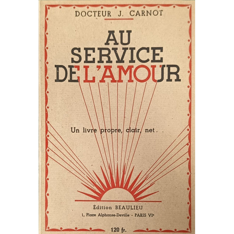 Au service de l'amour édition pour les jeunes gens