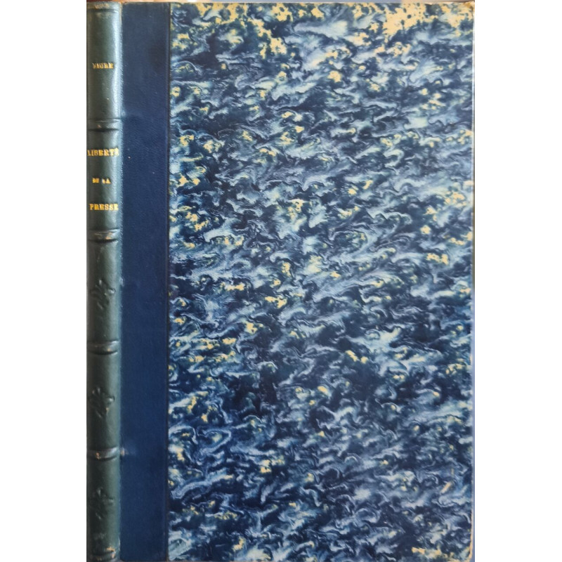 Essai sur la liberté de la presse (Les mesures préventives contre...