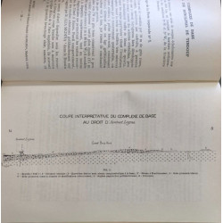 Études et reconnaissances géologiques sur l'axe cristallin...