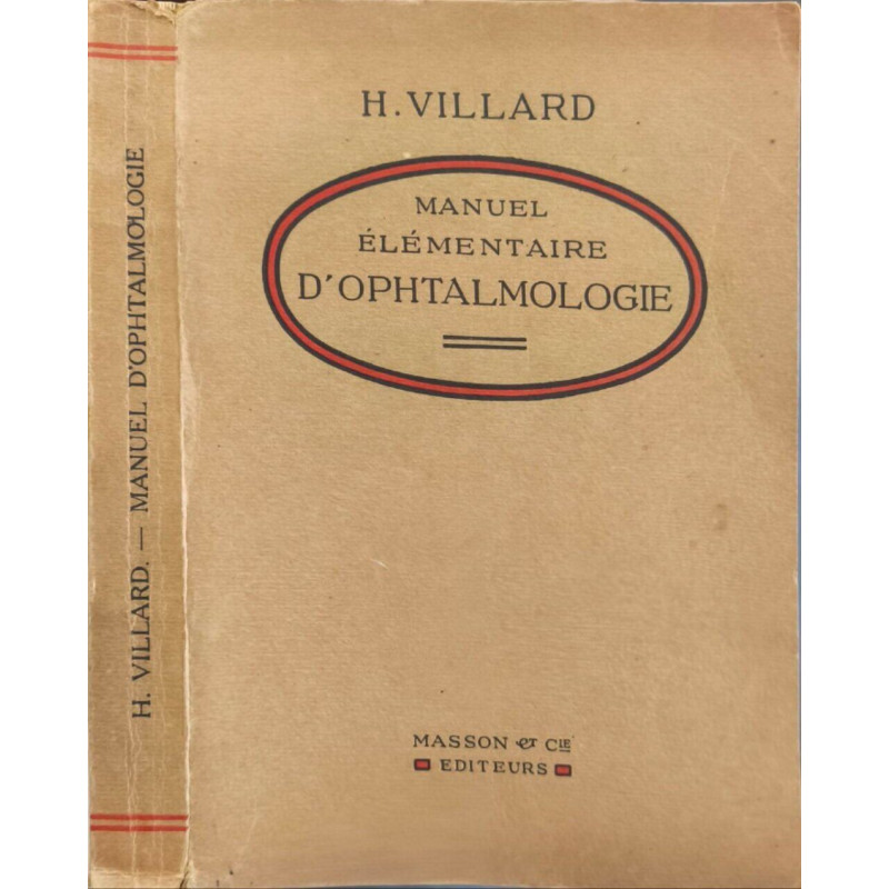 Manuel élémentaire d'ophtalmologie
