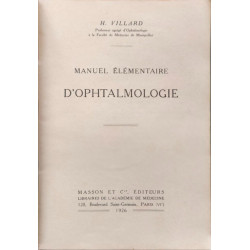 Manuel élémentaire d'ophtalmologie