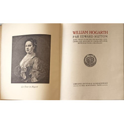 William Hogarth par Edward Hutton avec deux planches en quatre...