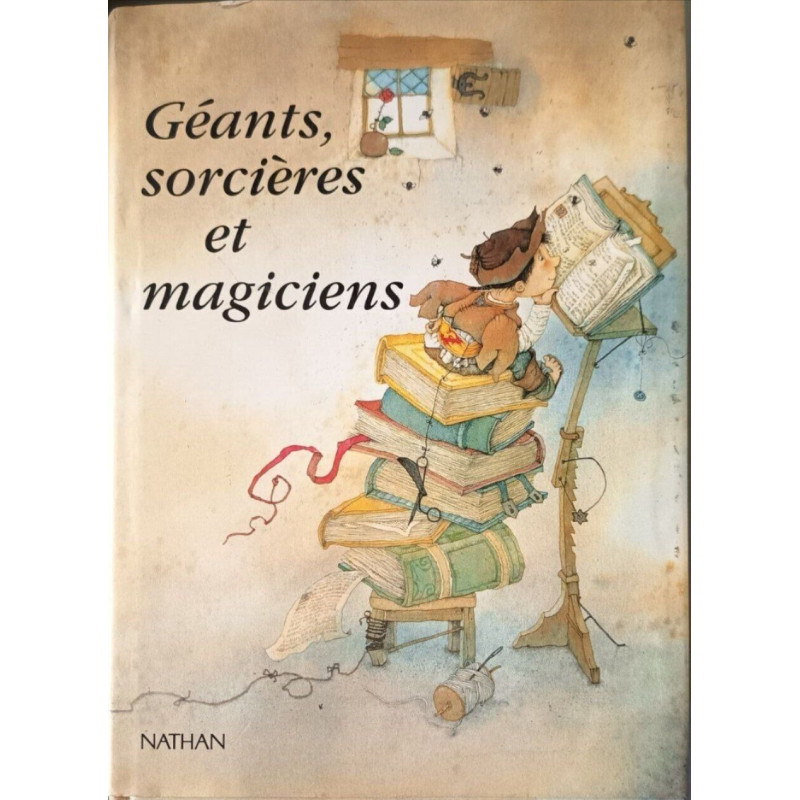 Géants sorcières magiciens (Grands Livres)