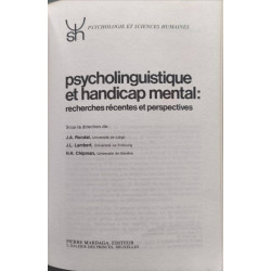 Psycholinguistique et handicap mental