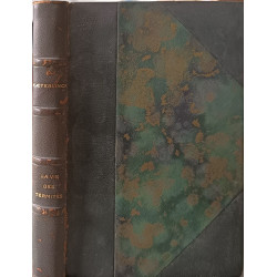 La vie des termites exemplaire sur papier de Hollande numéroté 170...