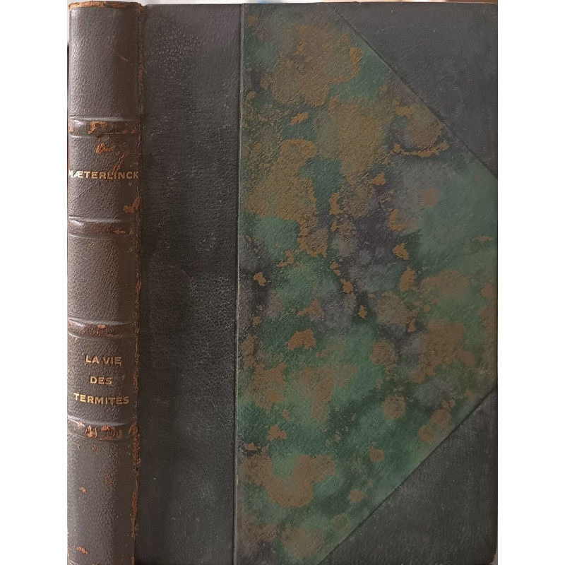 La vie des termites exemplaire sur papier de Hollande numéroté 170...