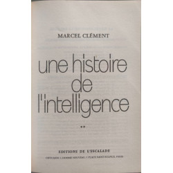 Une histoire de l'intelligence 2 - La révélation de la sagesse