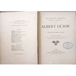 Albert Dürer illustré de 24 reproductions hors texte