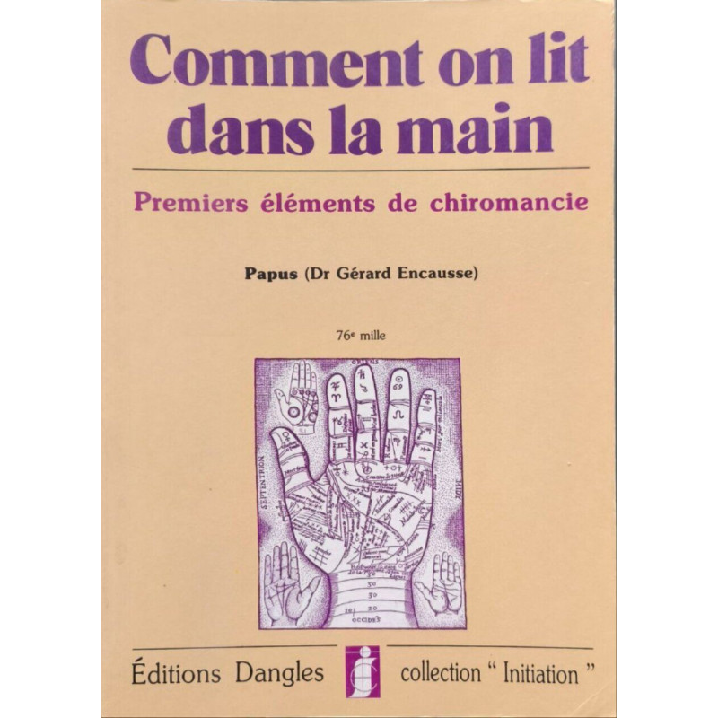 Comment on lit dans la main : Premiers éléments de chiromancie