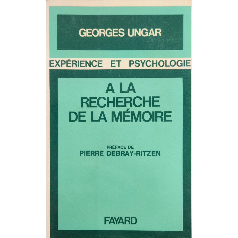 A la recherche de la memoire