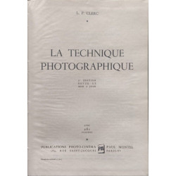 La technique photographique