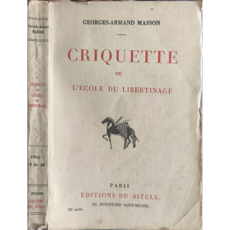 Criquette ou l'école du libertinage