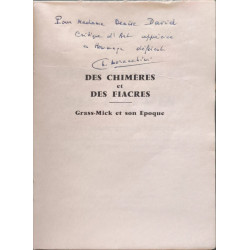 Des chimères et des fiacres - dédicacé par l'auteur