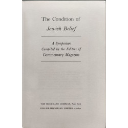 The Condition of Jewish Belief
