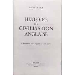 Histoire de la civilisation anglaise