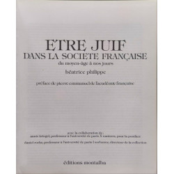 Etre juif dans la societe francaise du Moyen-Age a nos jours...