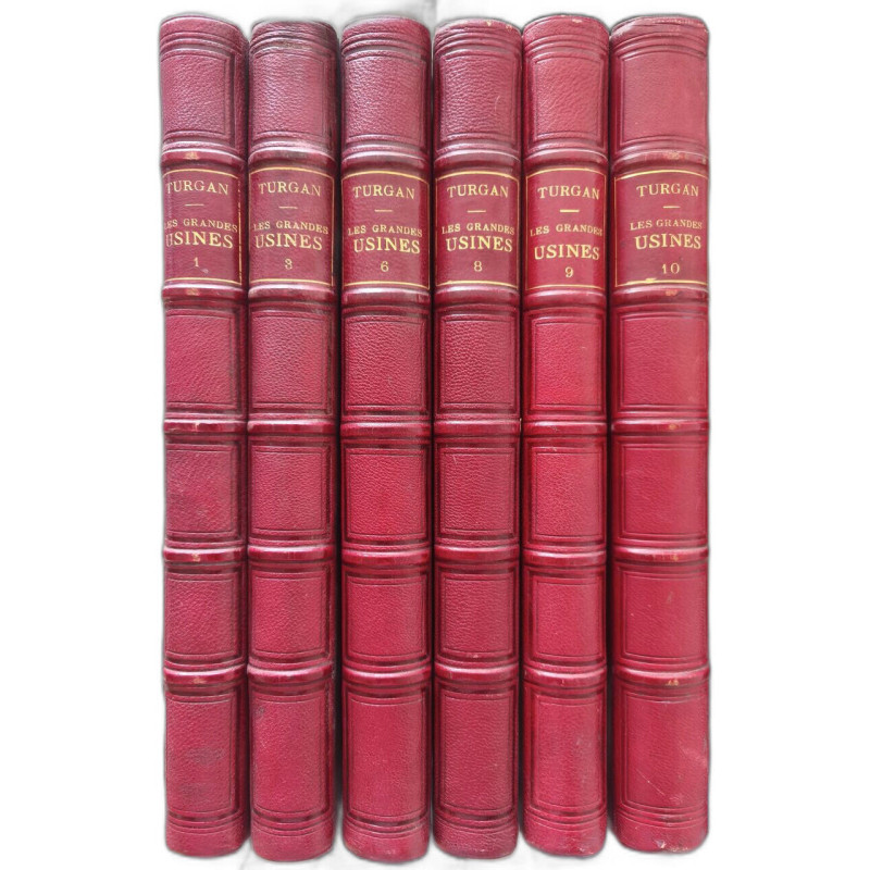 Les grandes usines en France et à l'étranger ( vol 1 3 6 8 9 10)