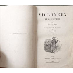 Le Violoneux de la Sapinière ouvrage illustré de 85 vignettes