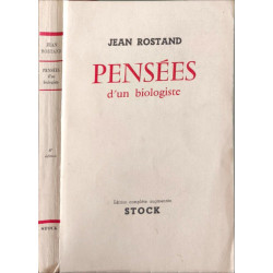 Pensées d'un biologiste