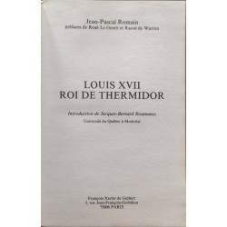 Louis XVII Roi de Thermidor