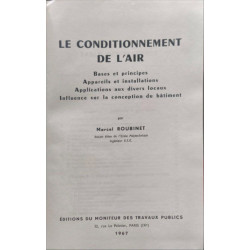 Le conditionnement de l'air