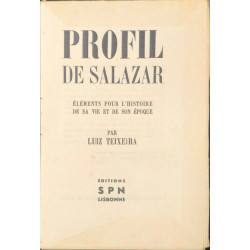 Profil de salazar / elements pour l'histoire de sa vie et de son...