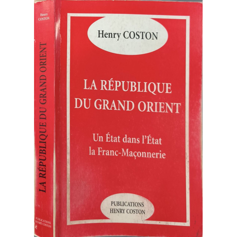 La République du Grand Orient - dédicacé par l'auteur