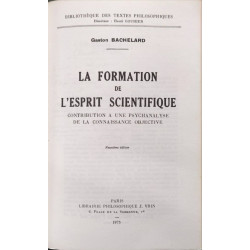 La formation de l'esprit scientifique