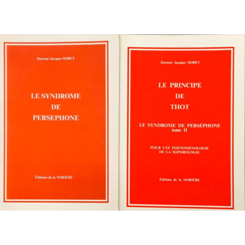 Le syndrome de persephone + le principe de thot ( 2 volumes)