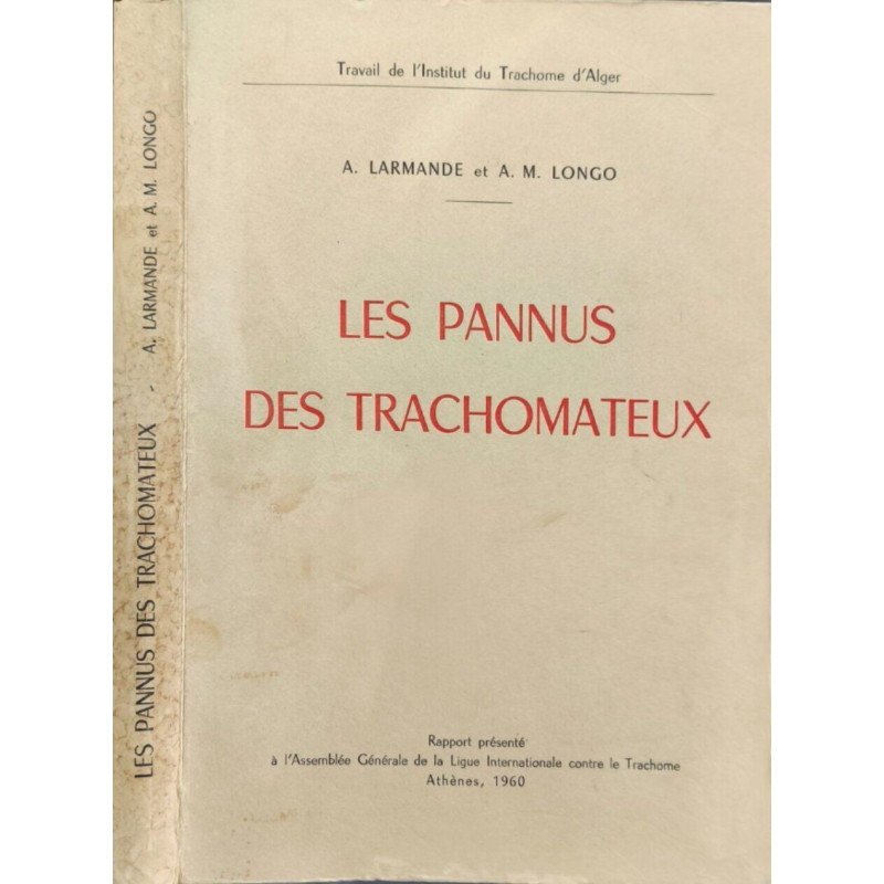 Les pannus des trachomateux