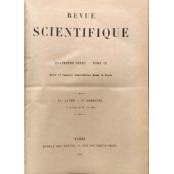 Revue scientifique ( tome 1 et 2)
