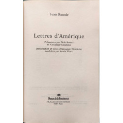 Lettres d'amerique (Pr.Ren.Divers)