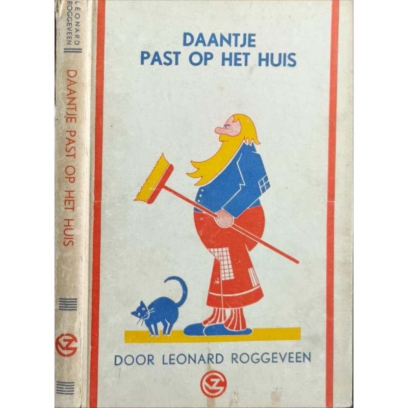 Daantje past op het huis