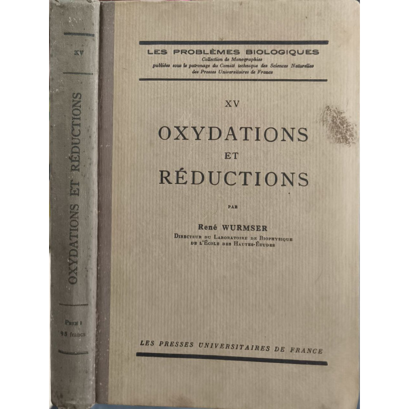 Oxydations et réductions