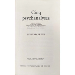 Cinq psychanalyses