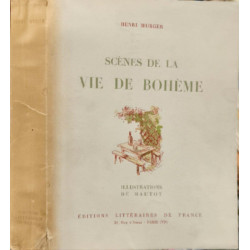 Scènes de la vie de bohème - illustrations de hautot- numéroté 51