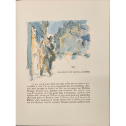Scènes de la vie de bohème - illustrations de hautot- numéroté