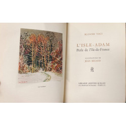 L'isle-adam perle de l'ile de france / illustrations de jean...