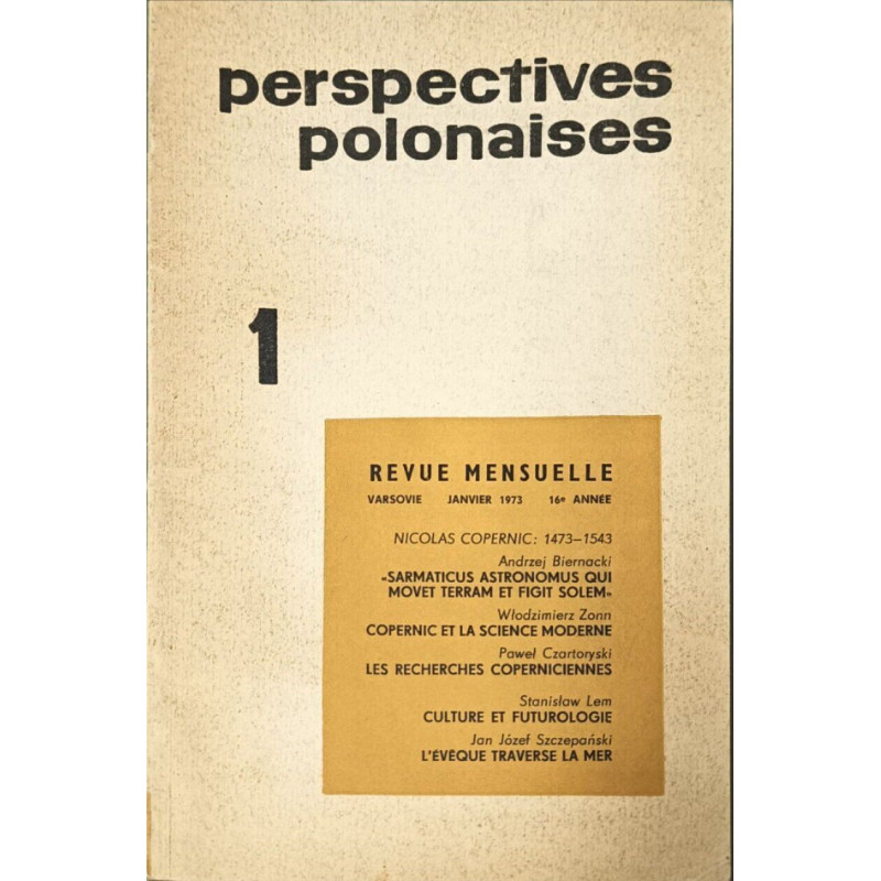 Perspectives polonaises janvier 1973