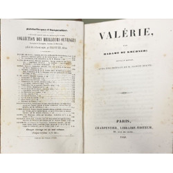 Valérie avec une préface de M. Sainte-beuve