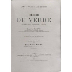 L'art appliqué aux métiers. Décor du verre
