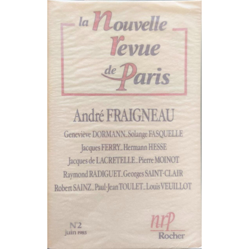Revue de paris nouvelle - N°2
