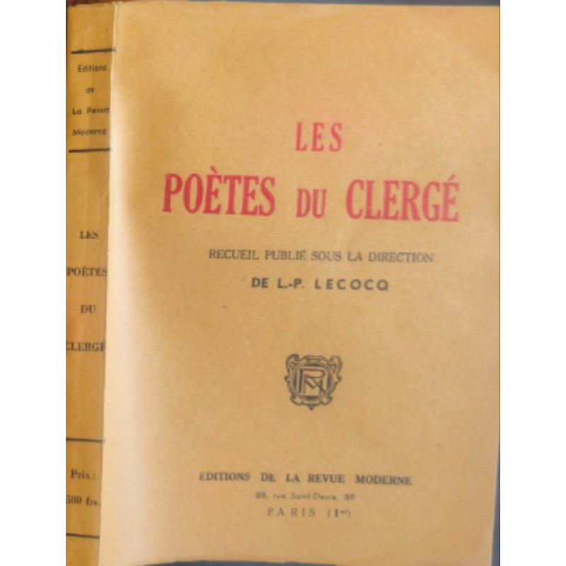 Les poètes du clergé