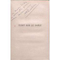 Ecrit sur le sable / illustrations de clement serveau - dédicacé...